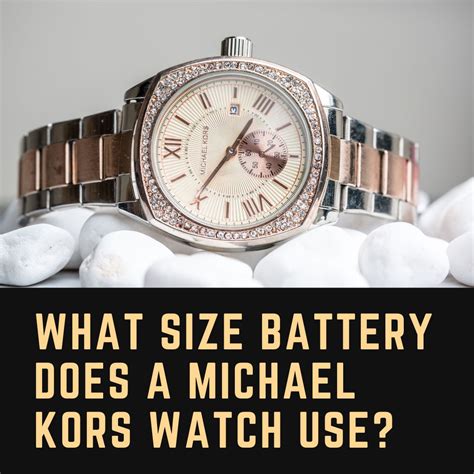 michael kors watch battery number|Michael Kors Watch battery chart.